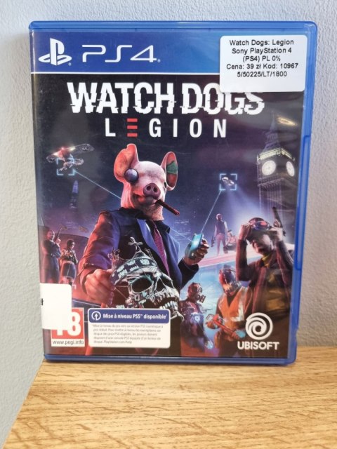 Watch Dogs Legion PS4 Używana Watch Dogs Legion PS4 Używana