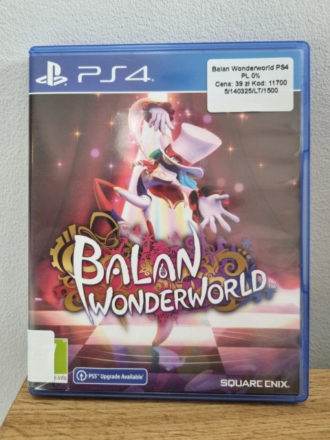 Balan Wonderworld Playstation 4 PS4 Używana Balan Wonderworld Playstation 4 PS4 Używana