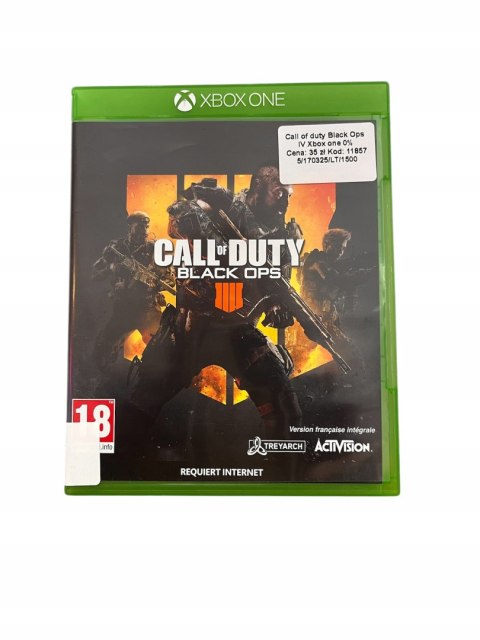 Call of Duty: Black Ops 4 Xbox One Używana Call of Duty: Black Ops 4 Xbox One Używana