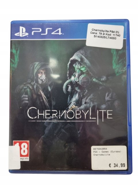 Chernobylite Playstation 4 PS4 Używana Chernobylite Playstation 4 PS4 Używana