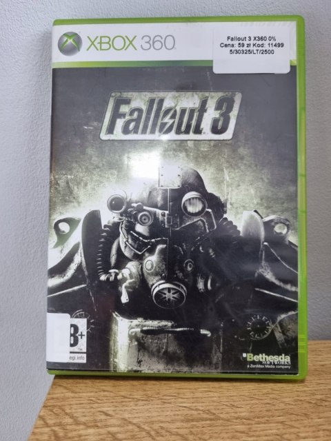 FALLOUT 3 Xbox 360 Używana FALLOUT 3 Xbox 360 Używana
