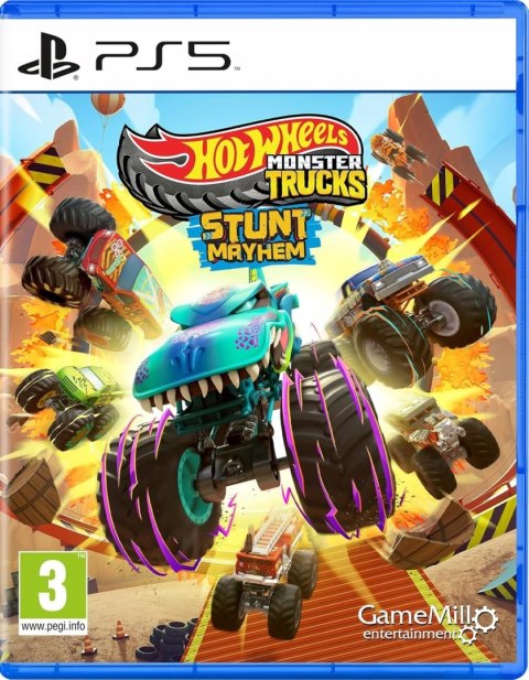 Hot Wheels Monster Trucks Stunt Mayhem PS5 Playstation 5 Nowa Gra w Folii Hot Wheels Monster Trucks Stunt Mayhem PS5 Playstation 5 Nowa Gra w Folii