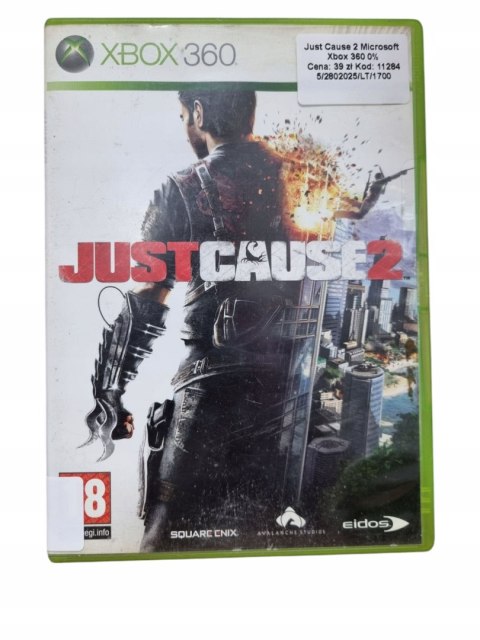 Just Cause 2 Xbox 360 Używana Just Cause 2 Xbox 360 Używana