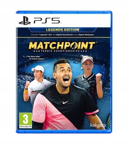 Matchpoint: Tennis Championships PS5 Playstation 5 Nowa Gra w Folii Matchpoint: Tennis Championships PS5 Playstation 5 Nowa Gra w Folii