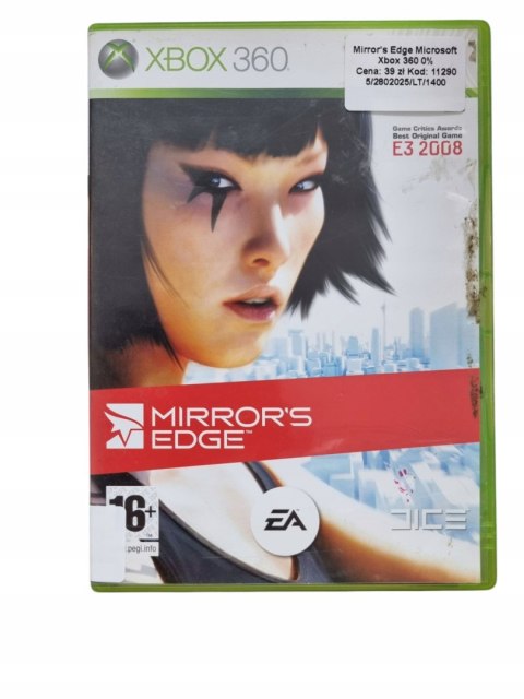 Mirror's Edge Xbox 360 Używana Mirror's Edge Xbox 360 Używana
