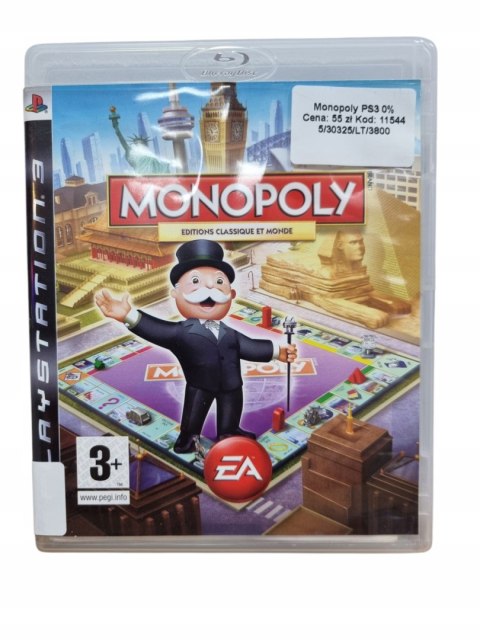 Monopoly Playstation 3 PS3 Używana