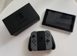 Nintendo Switch Grey Joy-Con | z pudełkiem | Używana