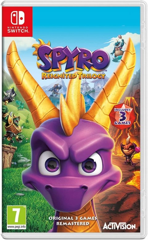 Spyro Reignited Trilogy Nintendo Switch Nowa Gra w Folii Spyro Reignited Trilogy Nintendo Switch Nowa Gra w Folii