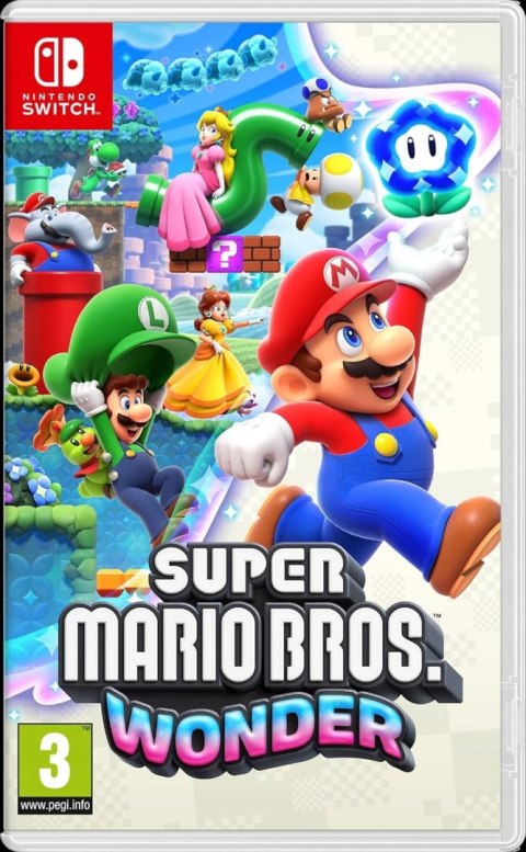 Super Mario Bros. Wonder Nintendo Switch Nowa Gra w Folii Super Mario Bros. Wonder Nintendo Switch Nowa Gra w Folii