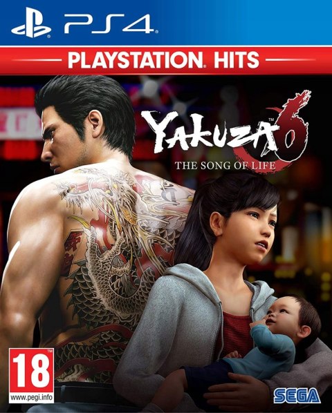 Yakuza 6 The Song of Life Playstation 4 Nowa Gra w Folii Yakuza 6 The Song of Life Playstation 4 Nowa Gra w Folii