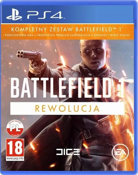 Battlefield 1: Rewolucja - Revolution PlayStation 4 PS4 Używana
