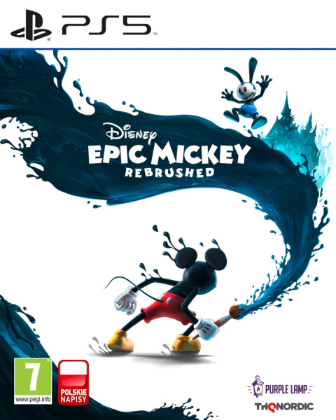 Disney Epic Mickey: Rebrushed Playstation 5 PS5 Nowa Disney Epic Mickey: Rebrushed Playstation 5 PS5 Nowa