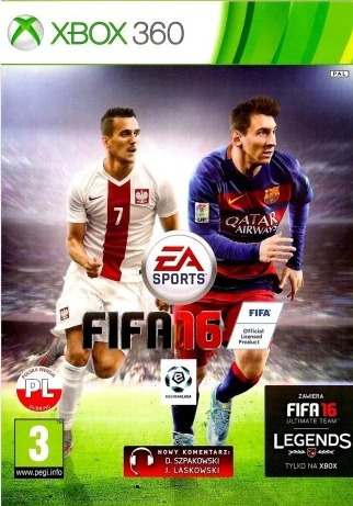 Gra FIFA 16 Xbox 360 Używana Gra FIFA 16 Xbox 360 Używana