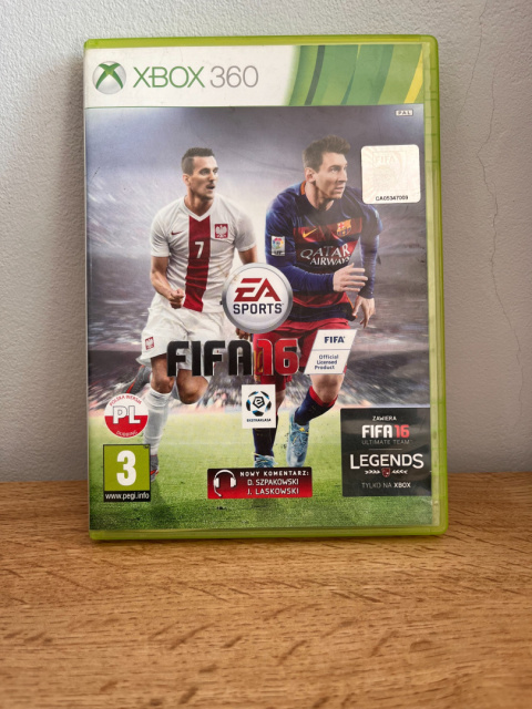 Gra FIFA 16 Xbox 360 Używana Gra FIFA 16 Xbox 360 Używana
