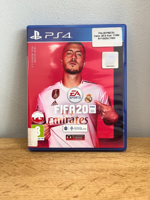 Gra FIFA 20 Playstation 4 PS4 Używana Gra FIFA 20 Playstation 4 PS4 Używana