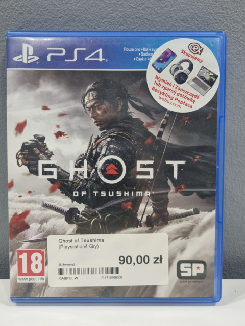 Ghost of Tsushima Playstation 4 PS4 Używana Ghost of Tsushima Playstation 4 PS4 Używana