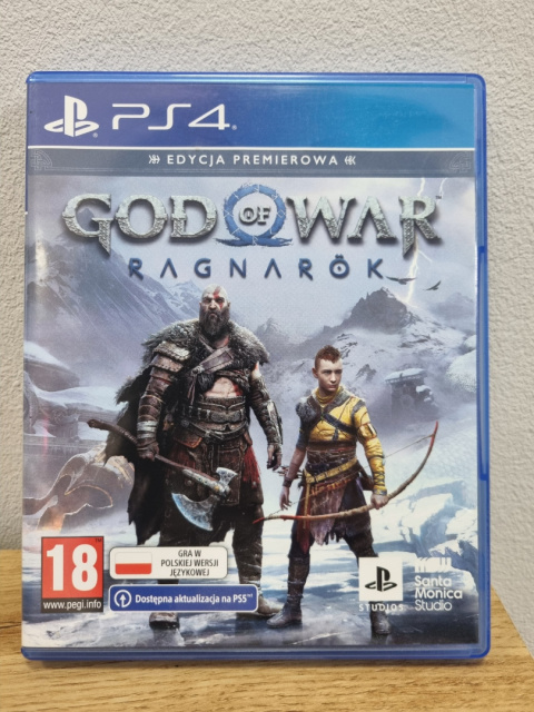 God of War Ragnarok Playstation 4 PS4 Używana God of War Ragnarok Playstation 4 PS4 Używana