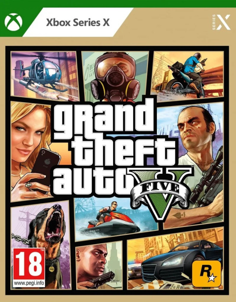 Grand Theft Auto V GTA V Xbox Series X XSX Nowa Grand Theft Auto V GTA V Xbox Series X XSX Nowa