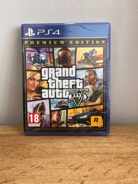 Gra Grand Theft Auto V Premium Edition GTA V Playstation 4 PS4 Nowe Gra Grand Theft Auto V Premium Edition GTA V Playstation 4 PS4 Nowe