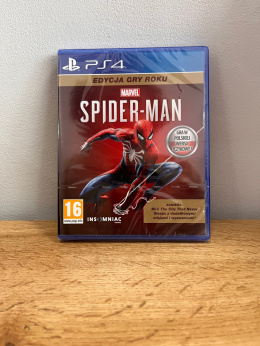 Marvel's Spider-Man Edycja Gry Roku Playstation 4 PS4 Nowa