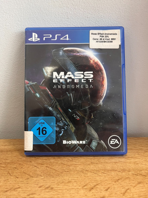 Mass Effect: Andromeda Playstation 4 PS4 Używana Mass Effect: Andromeda Playstation 4 PS4 Używana