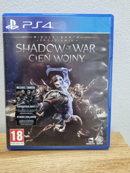 Middle Earth Shadow of War Śródziemie Cień Wojny Playstation 4 PS4 Używana