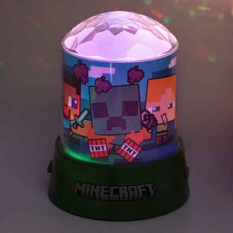 Minecraft Lampka projekcyjna na imprezę (13 cm) Minecraft Lampka projekcyjna na imprezę (13 cm)