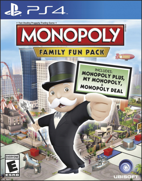 Gra Monopoly Family Fun Pack Playstation 4 PS4 Używana Gra Monopoly Family Fun Pack Playstation 4 PS4 Używana
