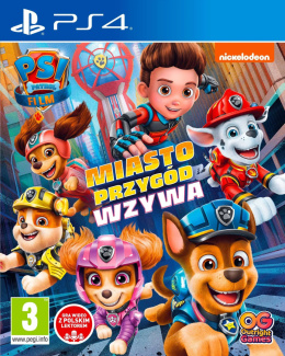 Psi Patrol Miasto Przygód Wzywa Playstation 4 PS4 Używana