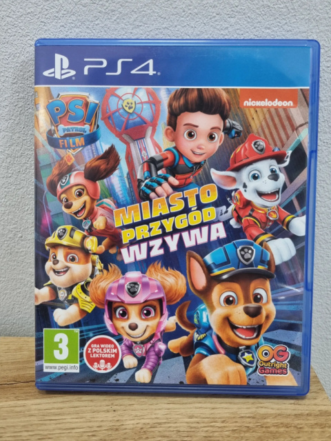 Psi Patrol Miasto Przygód Wzywa Playstation 4 PS4 Używana Psi Patrol Miasto Przygód Wzywa Playstation 4 PS4 Używana