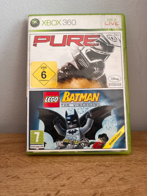 Pure / LEGO Batman: The Videogame Xbox 360 Używana Pure / LEGO Batman: The Videogame Xbox 360 Używana