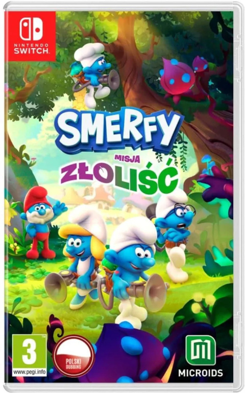 Gra Smerfy Misja Złoliść Nintendo Switch Nowa