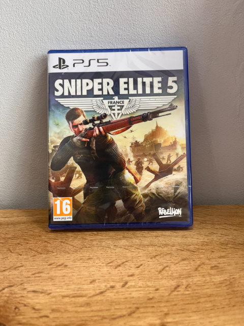 Sniper Elite 5: France Playstation 5 PS5 Nowa Sniper Elite 5: France Playstation 5 PS5 Nowa