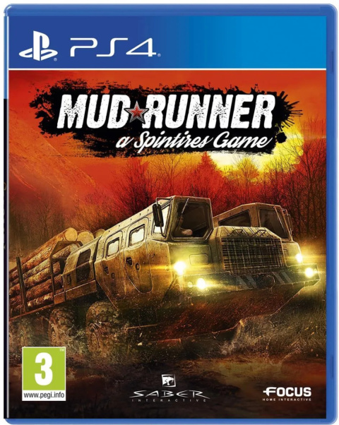 Spintires: Mudrunner PlayStation 4 PS4 Używana Spintires: Mudrunner PlayStation 4 PS4 Używana