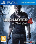 Uncharted 4: A Thief's End Playstation 4 PS4 Używana