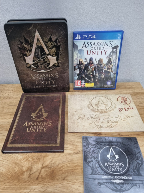 Assassin's Creed Unity Bastille Edition Playstation 4 PS4 Używana Assassin's Creed Unity Bastille Edition Playstation 4 PS4 Używana