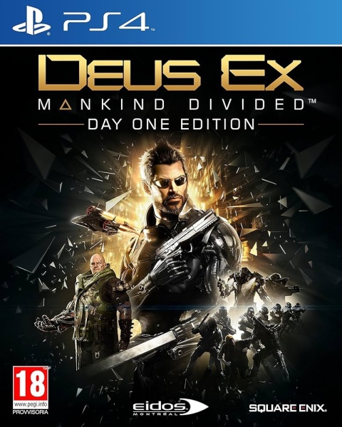Deus Ex: Mankind Divided Day One Edition Playstation 4 PS4 Używana Deus Ex: Mankind Divided Day One Edition Playstation 4 PS4 Używana