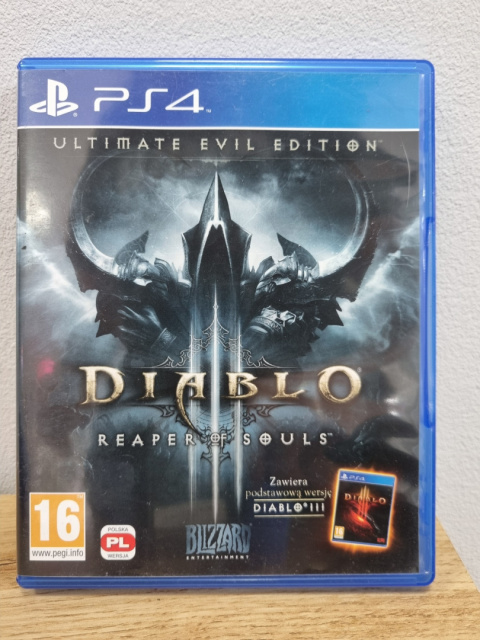 Gra Diablo III Reaper of Souls Playstation 4 PS4 Używana Gra Diablo III Reaper of Souls Playstation 4 PS4 Używana