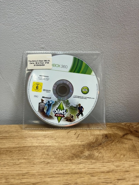 Gra The Sims 3: Zwierzaki Xbox 360 Używana Gra The Sims 3: Zwierzaki Xbox 360 Używana
