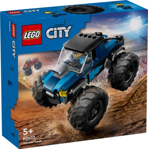 LEGO CITY Niebieski monster truck 60402 LEGO CITY Niebieski monster truck 60402