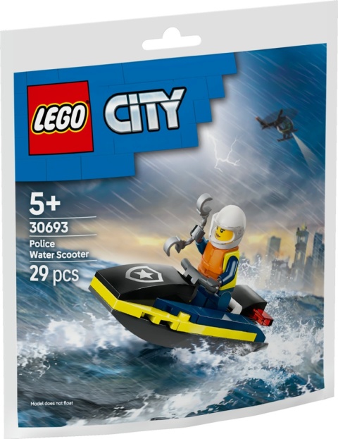 LEGO CITY Policyjny skuter wodny 30693 LEGO CITY Policyjny skuter wodny 30693