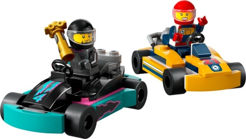 LEGO CITY Gokarty i kierowcy wyścigowi 60400 LEGO CITY Gokarty i kierowcy wyścigowi 60400