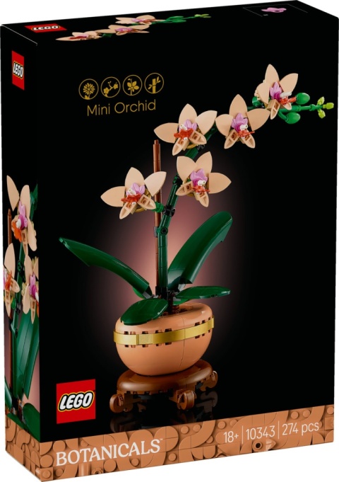 LEGO Botanicals Mała Orchidea 10343 LEGO Botanicals Mała Orchidea 10343