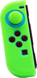 Nintendo Switch Silicone + Grip do Joy-Con Lewy (L) Zielony