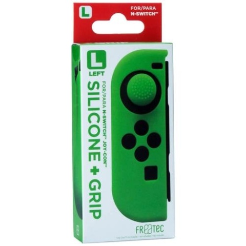 Nintendo Switch Silicone + Grip do Joy-Con Lewy (L) Zielony Nintendo Switch Silicone + Grip do Joy-Con Lewy (L) Zielony