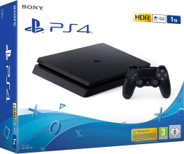 Playstation 4 Slim 1TB + Oryginalny Pad Dualshock PS4 | Używana