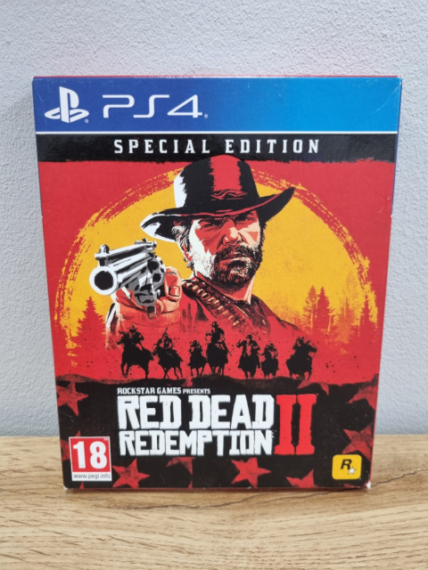 Red Dead Redemption 2 Special Edition Playstation 4 PS4 Używana Red Dead Redemption 2 Special Edition Playstation 4 PS4 Używana