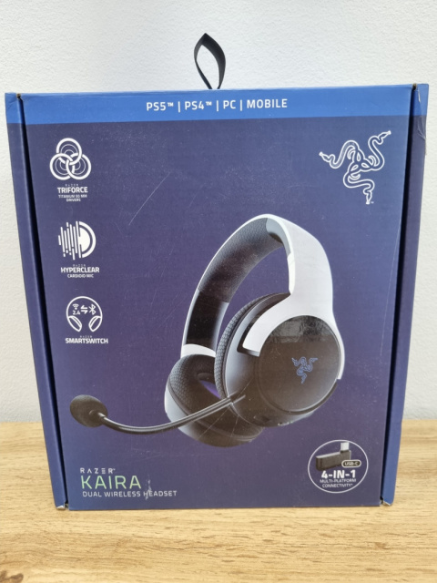 Słuchawki RAZER Kaira do PlayStation 5 PS5 / PC Używane Słuchawki RAZER Kaira do PlayStation 5 PS5 / PC Używane