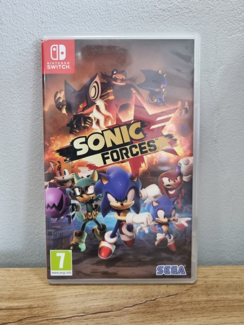 Gra Sonic Forces Nintendo Switch Używana Gra Sonic Forces Nintendo Switch Używana