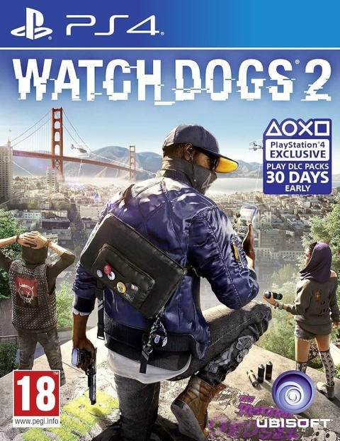 Gra Watch Dogs 2 Playstation 4 PS4 Używana Gra Watch Dogs 2 Playstation 4 PS4 Używana